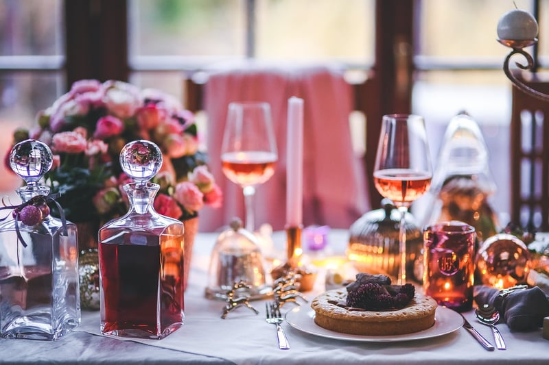Elegant Dinner Table Setting